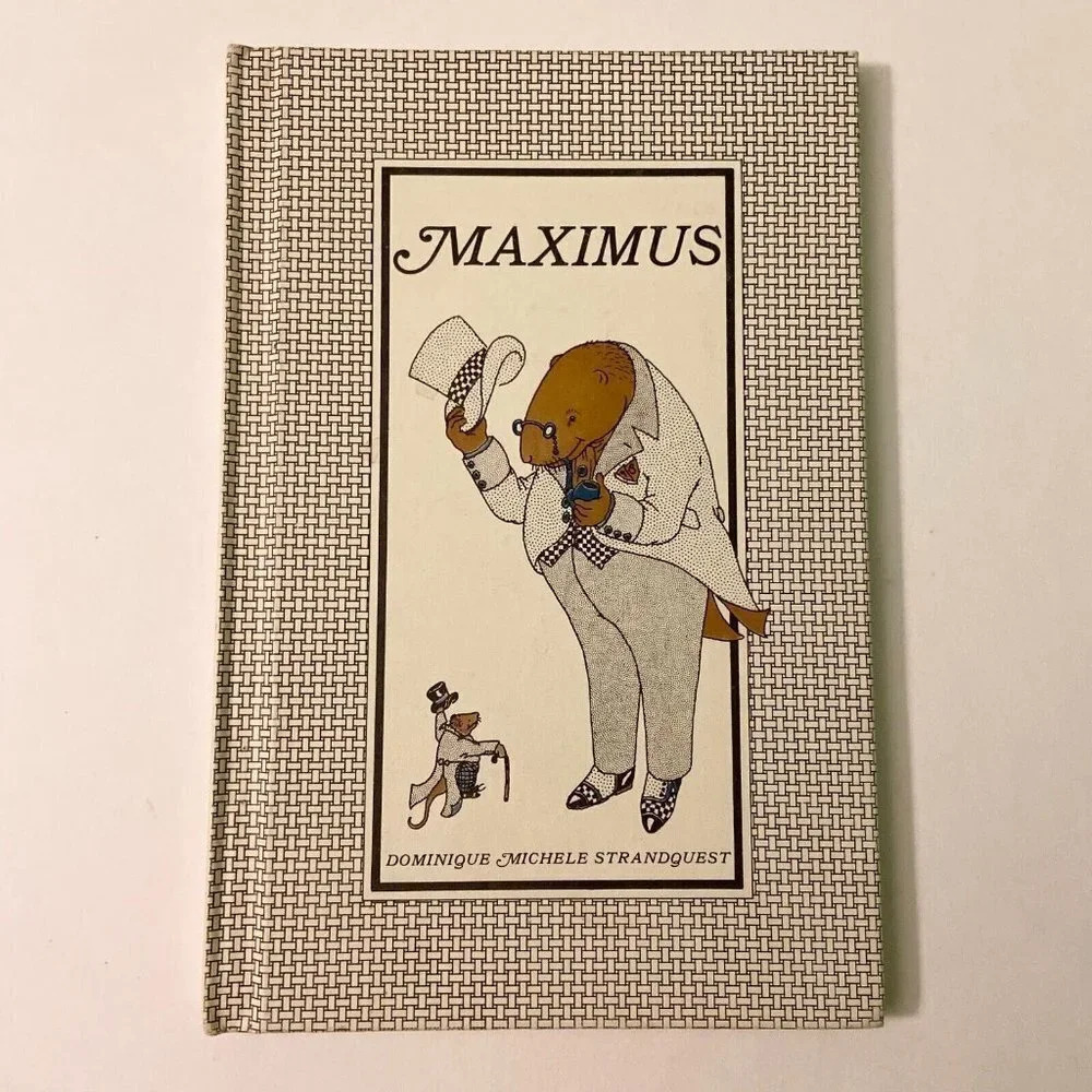 Vintage 1971 Maximus Dominique Michele Hardcover Harper and Row First Edition